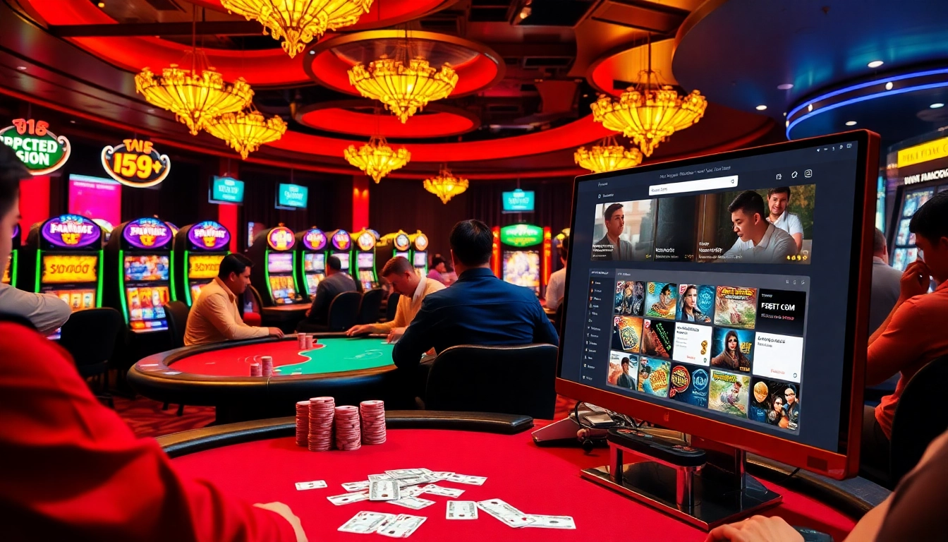 Experience the thrill at F8BET COM with exciting casino games and vibrant atmosphere.