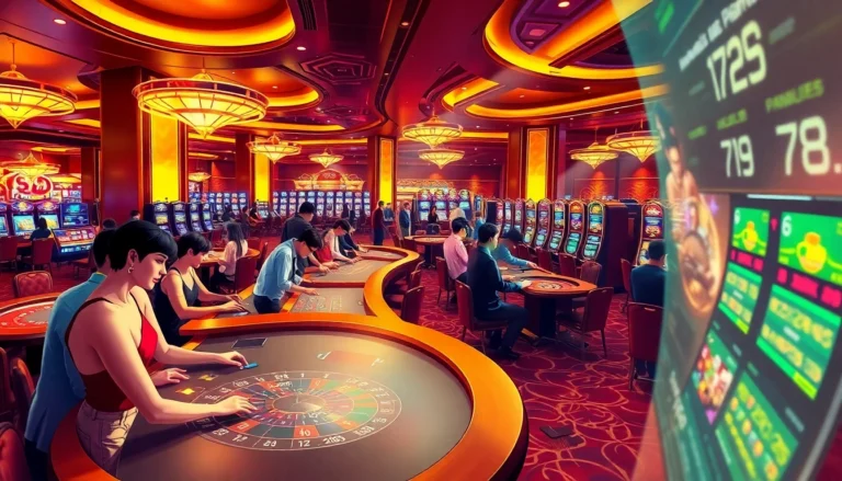Experience the thrill of winning at the vibrant casino featuring games from https://f8beta2.support/ with players enjoying blackjack, roulette, and slots.